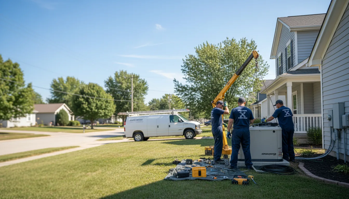 Generator Installation in Ewing, IL near me